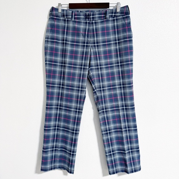 Nike Dri Fit Tour Performance Plaid Pants - Picture 1 of 9